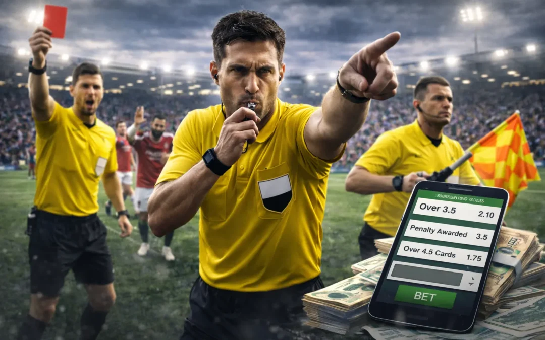 When the Whistle Blows: How Referees Influence Betting Outcomes