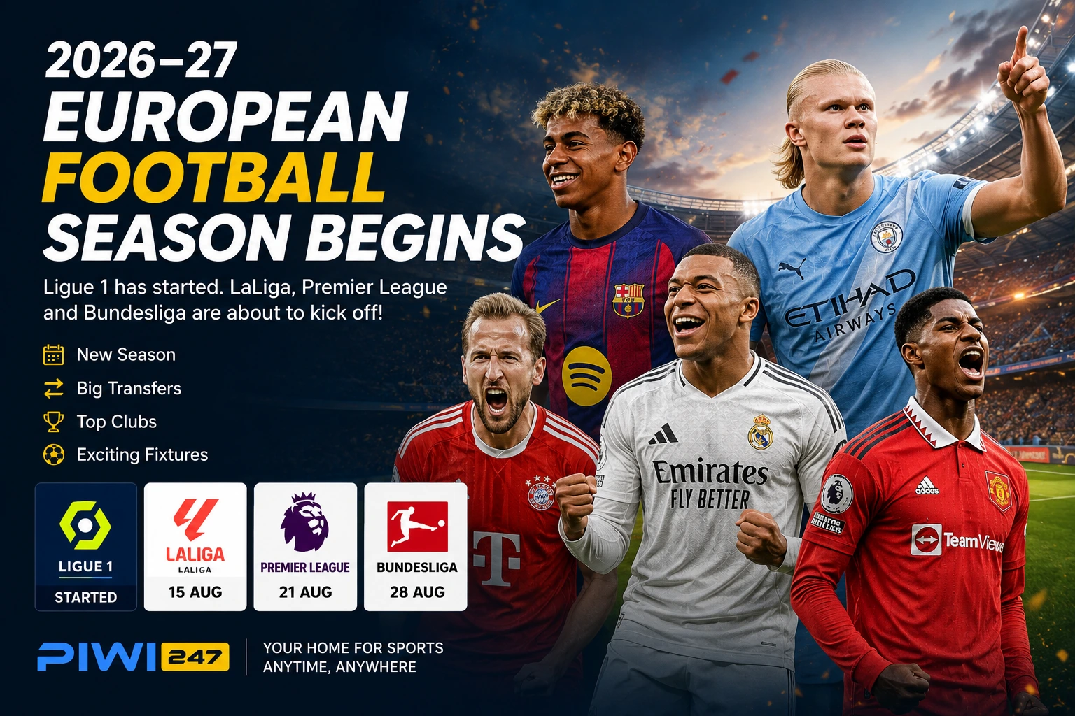2026–27 European Football Season Begins 2026–27 European Football Season Begins
