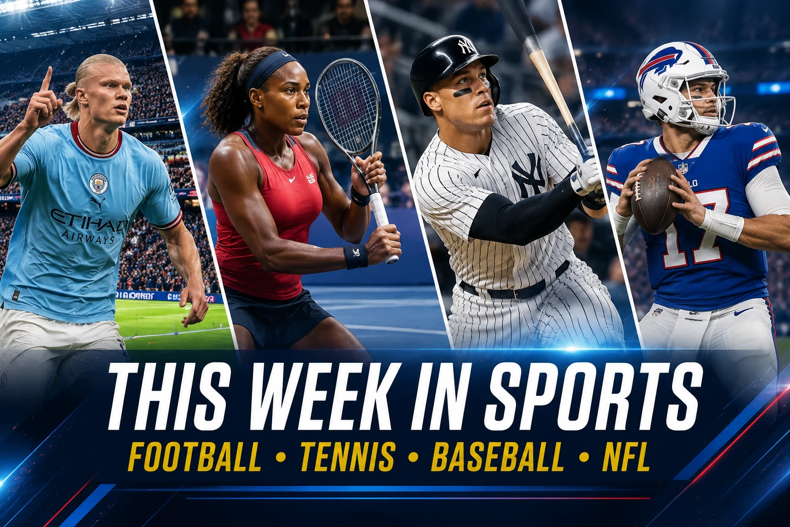 sports calendar this week