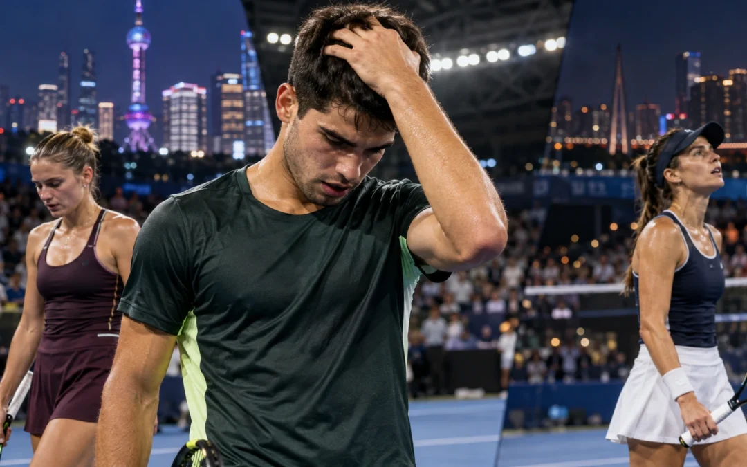 Shanghai and Wuhan Shake Up Tennis: Alcaraz, Kostyuk and Cirstea Suffer Surprise Exits