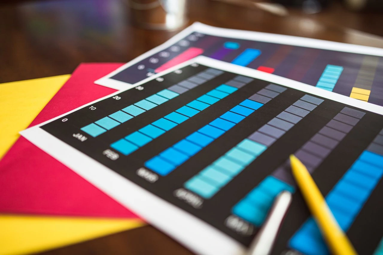 Statistiques imprimées sur une feuille Statistiques imprimées sur une feuille